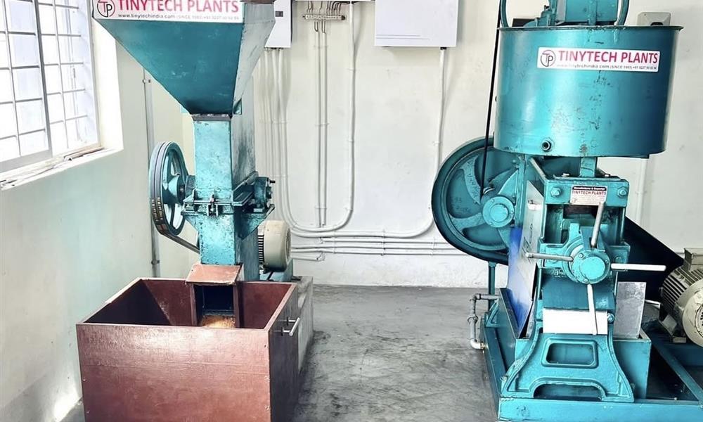 Coconut oil mill plant