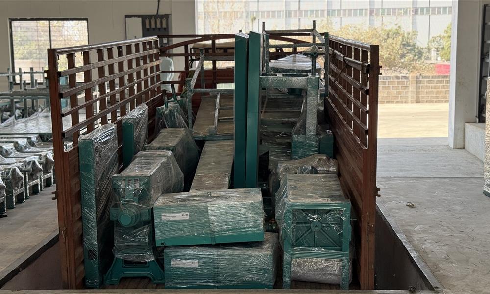Oil mill plant dispatched to Rajasthan