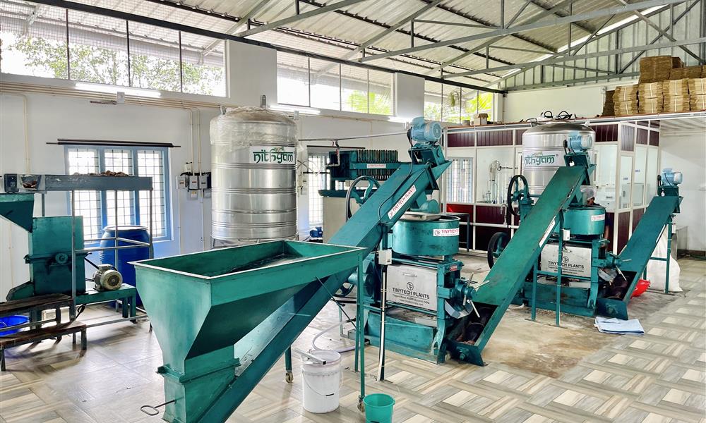  5 TPD Coconut oil mill plant
