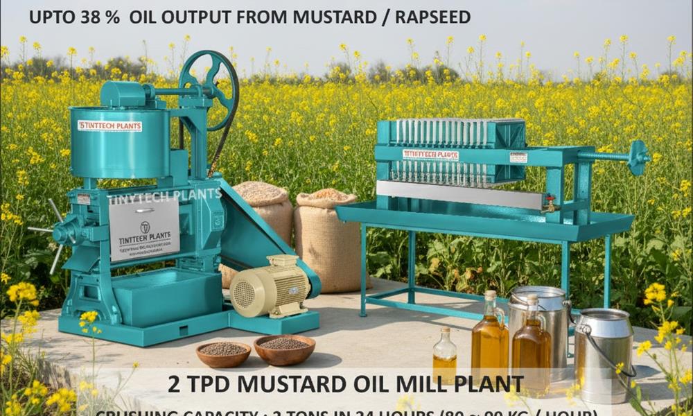 Tinytech Plants – Globally Trusted Oil Processing Technology
