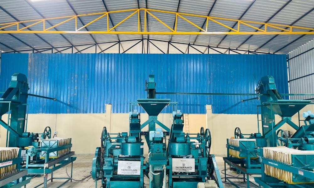 OIL MILL PLANT SUCCESSFULLY INSTALLED IN UP