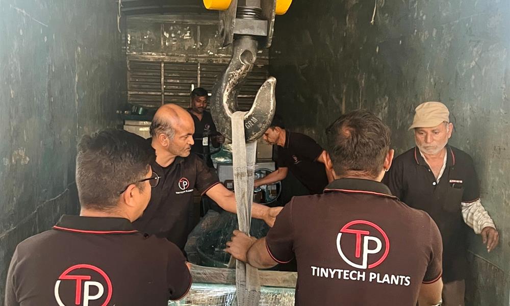 Loading of new plant