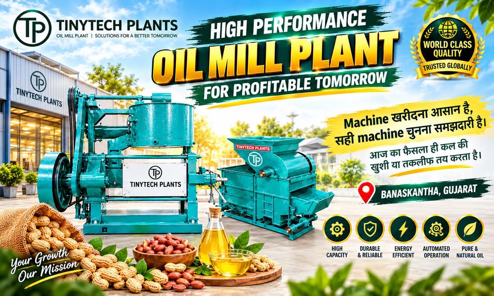 Powerful High Performance Oil Mill Plant Dispatched to Banaskantha Gujarat