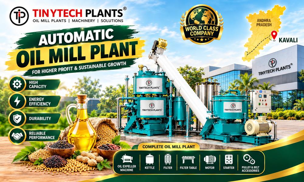 Superior Automatic Oil Mill Plant Dispatched to Kavali Andhra Pradesh