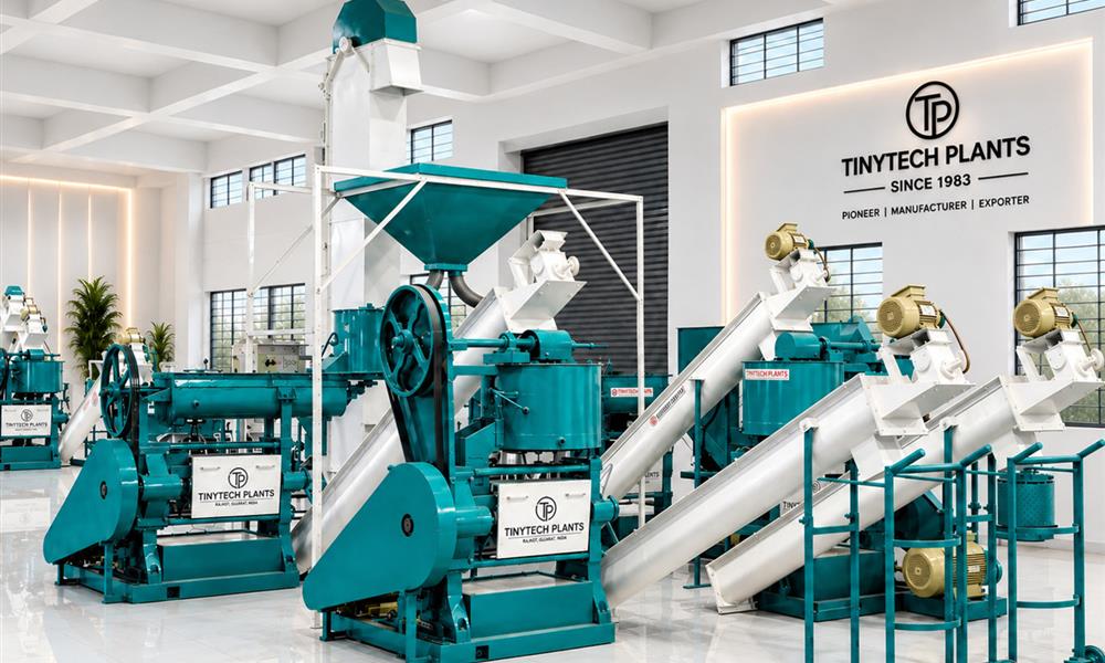 Tinytech Plants – Trusted Oil Expeller Machine Manufacturer Since 1983