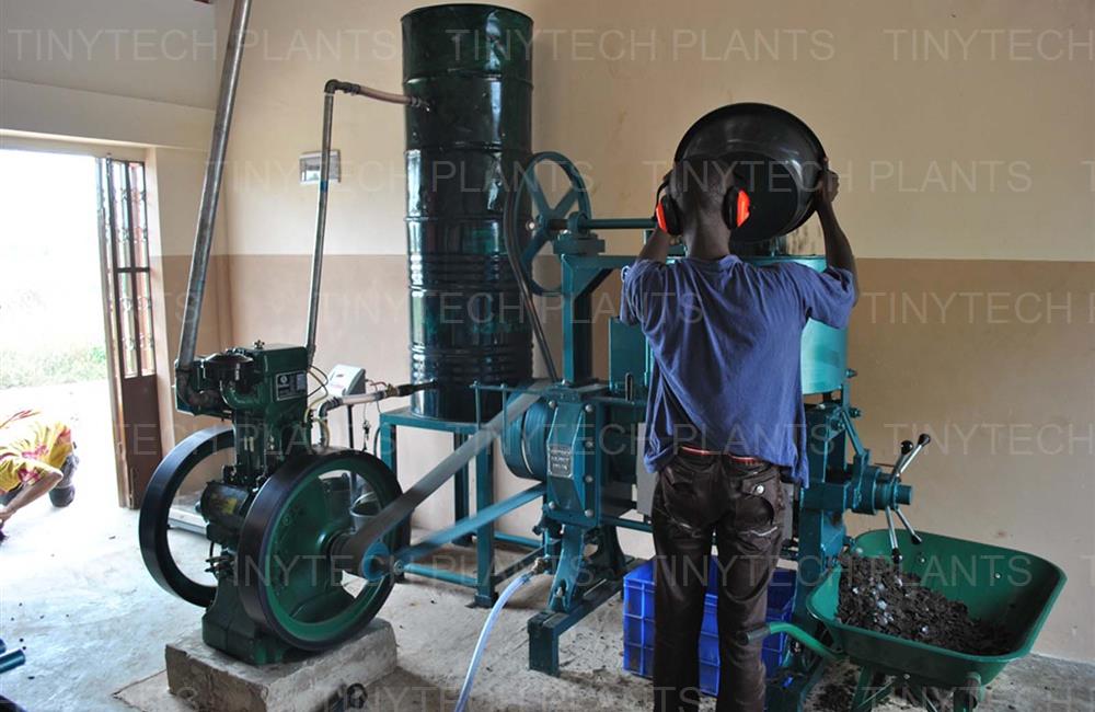 Diesel Engine Driven Oil Mill - Benin
