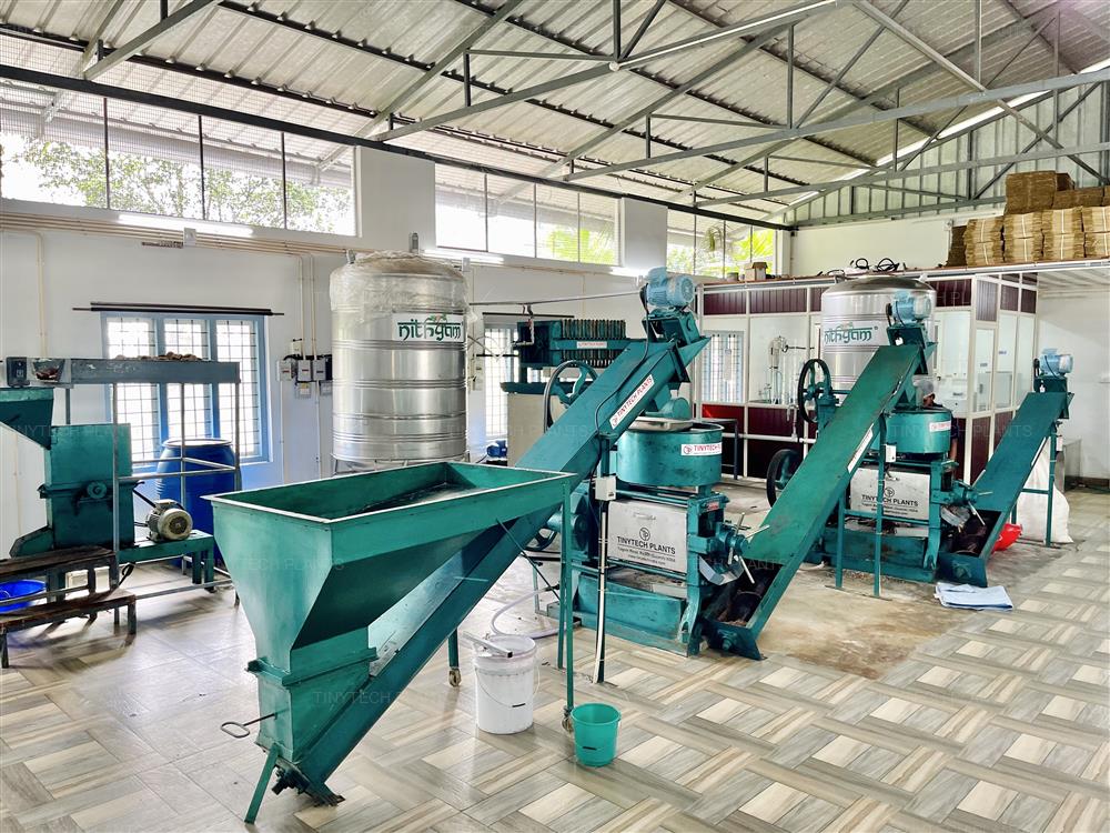 5 TPD COCONUT OIL MILL PLANT, KERALLA, INDIA
